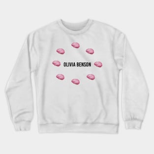 Olivia Benson on The Brain Crewneck Sweatshirt